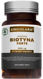 Singularis Biotyna Forte 5000 g, 60 kapsułek