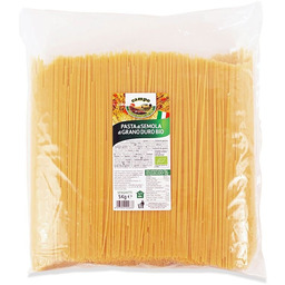 Makaron (Semolinowy) Spaghetti Bio 5 Kg - Horeca
