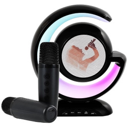 Musicmate MM-SC70 RainbowDust Bluetooth Czarny Zestaw karaoke