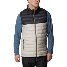 Columbia Powder Lite Vest 1748031278, Mężczyzna, Bezrękawnik, Beżowy