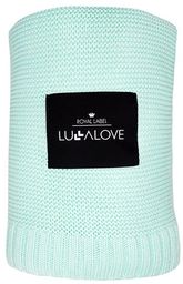 Bambusowy koc Delicious mint miętowy LL0393-Lullalove, kocyki