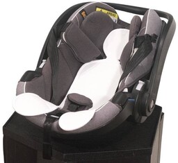 Wkładka antypotowa do fotelika samochodowego, 0-13 kg, Biała