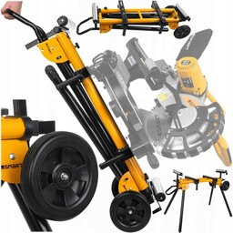 Stół roboczy do ukośnicy składany 1040-2440mm 150 kg