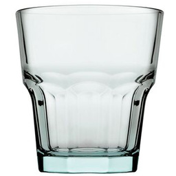 Komplet szklanek niskich 4 sztuki 270 ml zielony