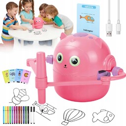 Dzieci Rysujący Robot Interactive Educational Auto Rysowanie Robota