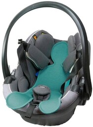 Wkładka antypotowa do fotelika samochodowego, 0-13 kg, Ciemny