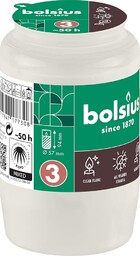 Bolsius Znicz  biały  20 szt.