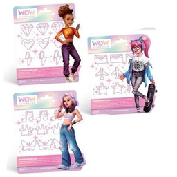 Klipsy do zeszytów WOW 9 szt