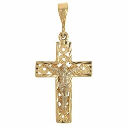 ZŁOTY KRZYŻYK Z JEZUSEM KR.00040 PR.585