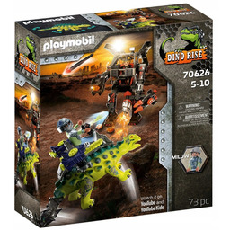 Playmobil 70626 Sajchania: Odparcie ataku dinozaur