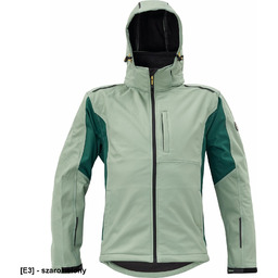 DAYBORO softshell - męska kurtka softshellowa, odpinany kaptur,