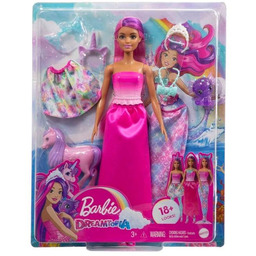 Dreamtopia Lalka Barbie Ubranka Syrenka Jednorożec