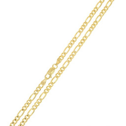 Złoty łańcuszek figaro 60cm LA.01364 PR.585