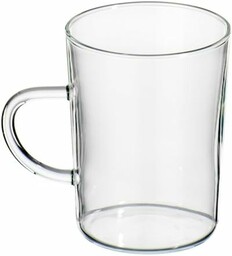 Bohemia Cristal Simax Szklanki do Herbaty, Szkło, Przezroczysty,