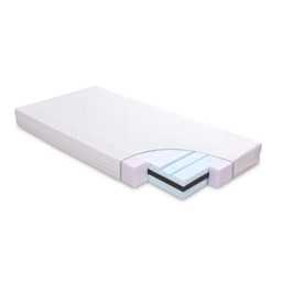 Babymatex Materacyk do łóżeczka 120x60x10 Fresh piankowy oddychający