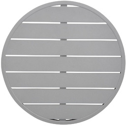 Bolero Blat do stołu z aluminium Ø580x(h)30 mm,