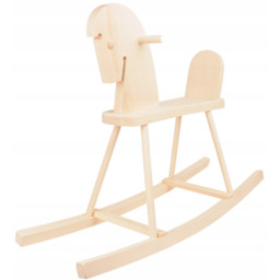 Koń na biegunach naturalny