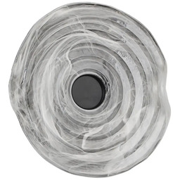 Lampa ścienno-sufitowa szklana NESTOR 20 czarna AZ5829 -