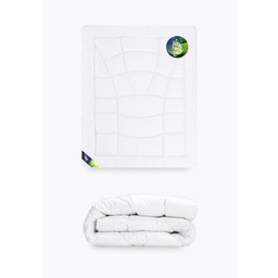 Kołdra antyalergiczna 200x200 Tencel całoroczna 1600g biała AMZ
