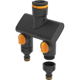 Fiskars 1070577 Comfort Rozdzielacz podwójny On/Off