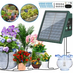 Zestaw Do Nawadniania Kropelkowego, Automatyczny Solarny System Nawadniania