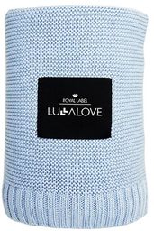 Duży koc bambusowy Baby blue LL3097-Lullalove, kocyki