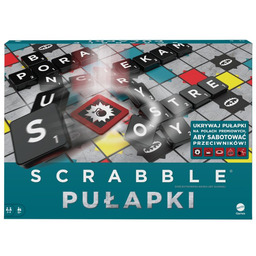 Scrabble Pułapki, gra słowna, Mattel