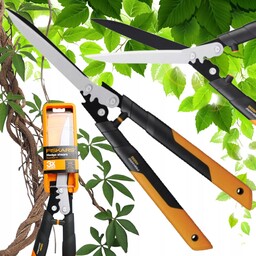 Sekator Nożycowy Ostry Fiskars Nożyce Dwuręczne Do Żywopłotu