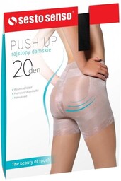 Rajstopy damskie Push Up 20 DEN Sesto Senso