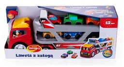 Laweta z Załogą Duże Auto Samochodziki Dumel