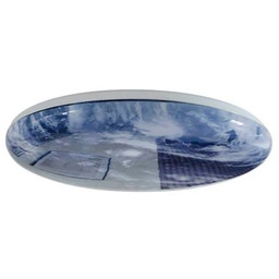 Lindby - Orbi LED Lampa Sufitowa Ø48 Blue/White