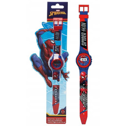 Zegarek Cyfrowy Dla Dziecka Marvel Spiderman Wyświetlający Datę