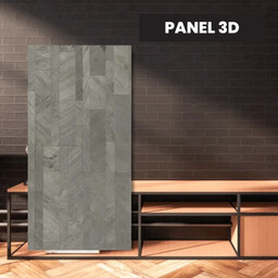Fornir Samoprzylepny Panel 3D Ocean Black 15x60x0,2 cm