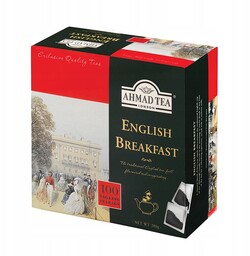 Ahmad Tea English Breakfast Herbata ekspresowa 100szt