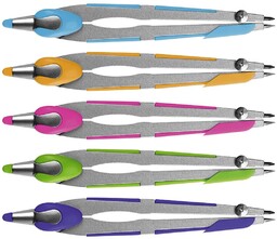 Cyrkiel Metalowy 2-Elementowy 47002 W Etui