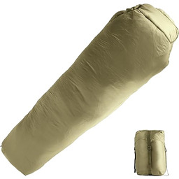 Mil-Tec Unisex śpiwór taktyczny dla dorosłych, oliwkowy, rozmiar