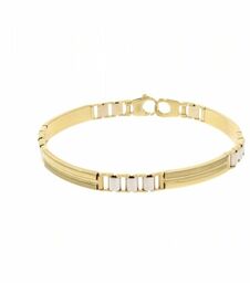 ZŁOTA SZTYWNA BRANSOLETA BR.00034 PR.585