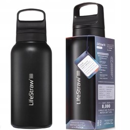 Metalowa Butelka Filtrująca Bidon na Wodę LifeStraw Go