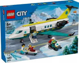 Lego City 60465 Samolot pogotowia ratunkowego