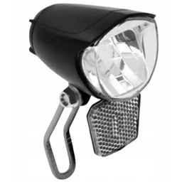Lampka rowerowa przednia 70 Lux dynamo czujnik zmierzchu