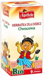 Herbatka dla dzieci - OWOCOWA BIO (20 x