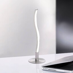 JUST LIGHT. GmbH Lampa stołowa LED Wave, aluminiowy