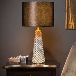 Abażurowa LAMPA stołowa VELVET 10501/81/30 Lucide stojąca LAMPKA