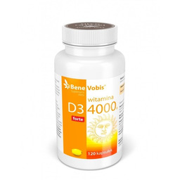 Bene Vobis - Witamina D3 4000IU - 120