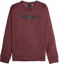 bluza męska BURTON OAK CREW Almandine Heather