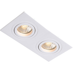 Oczko Metis oprawa podtynkowa 2xGU10 biała LP-2780/2RS WH