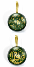 Dekoracja świąteczna Harry Potter- Slytherin (z zawieszką