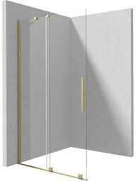 DEANTE Ścianka prysznicowa PRIZMA walk-in przesuwna 100x195 cm