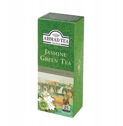 Ahmad Tea Herbata zielona Jaśminowa ekspresowa 25szt