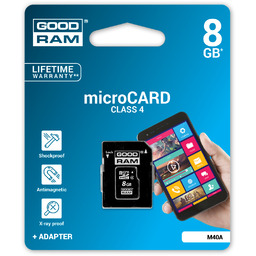 Goodram Karta Pamięci 8 Gb Micro Sdhc Adapter